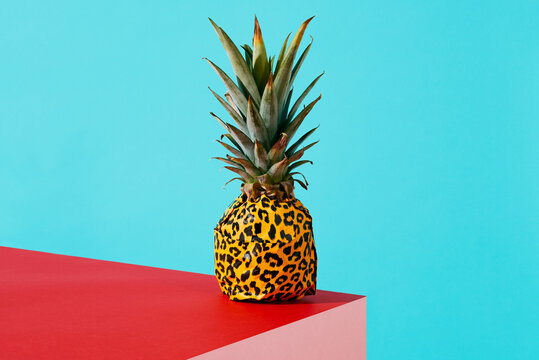pineapple wrapped in paper