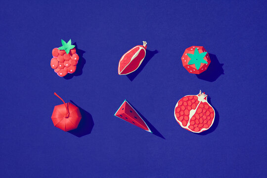 Tropical Party Mood, Creative Fun Art Style.