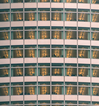Illuminated offices