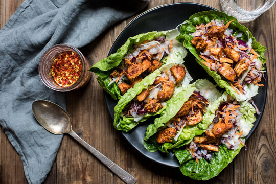 Lettuce taco shells