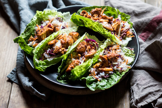 Lettuce taco shells