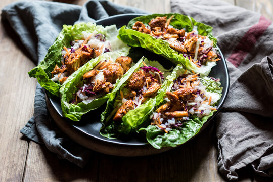 Lettuce taco shells
