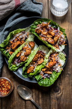 Lettuce taco shells