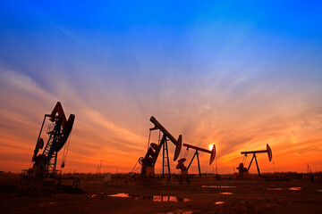 The oil pump, industrial equipment