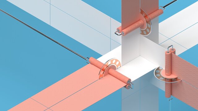 Paint conveyor.