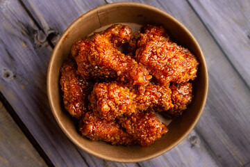 Fired Chicken Wings yummy