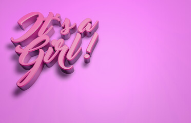 Boy Girl Gender reveal text