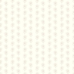 Minimal ecru jute plain vertical stripe texture pattern. Two tone washed out beach decor background. Modern rustic brown sand color design. Seamless striped distress shabby chic pattern. 