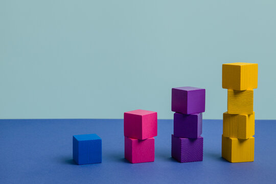 Сolorful wooden blocks 