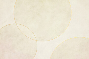 Watercolor art background with gold. Abstract painting on rough sand paper texture.