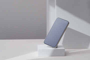 Mobile frameless phone display, device screen frame