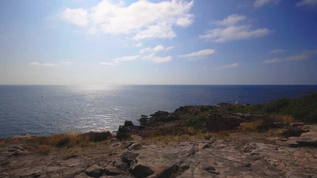 Timelapse at Kullaberg Sweden, summertime