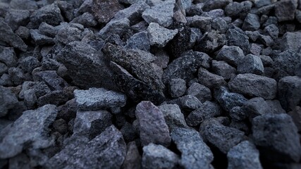 coal on the ground