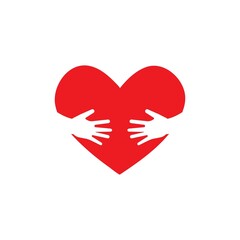 Hand Care Logo Template vector