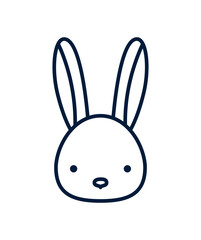 rabbit face design