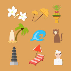Bali culture sticker