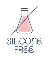 silicone free icon