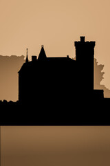 Obraz premium Château de Duingt, lac d'Annecy