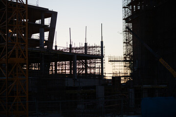 Fototapeta na wymiar Construction site