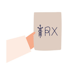 hand with xray