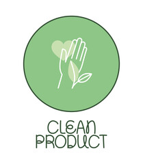 clean product illustration