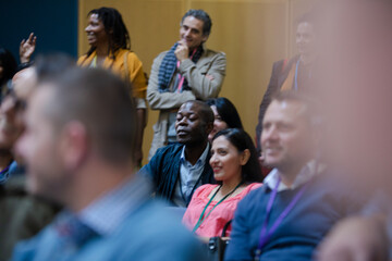Obraz premium Attentive audience