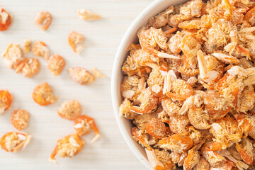 dried shrimps or dried salted prawn