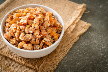 dried shrimps or dried salted prawn