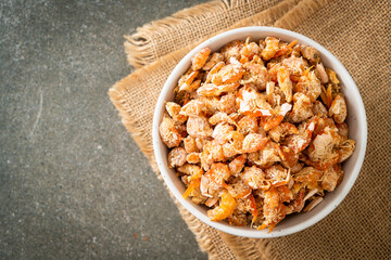 dried shrimps or dried salted prawn