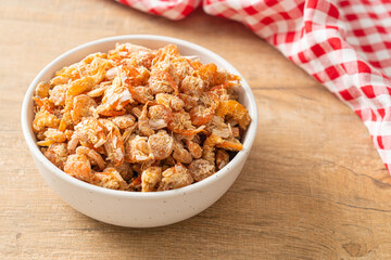 dried shrimps or dried salted prawn