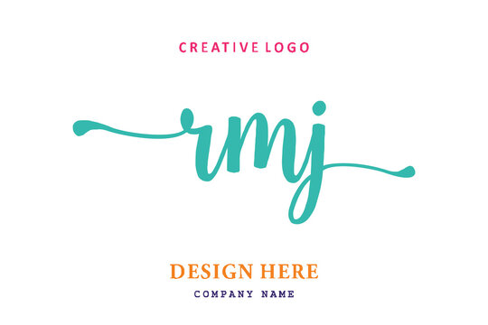 RMJ lettering logo is simple, easy to understand and authoritative