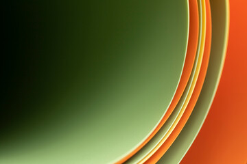 abstract vibrant color curve background, creative graphic wallpaper with orange, yellow and green...