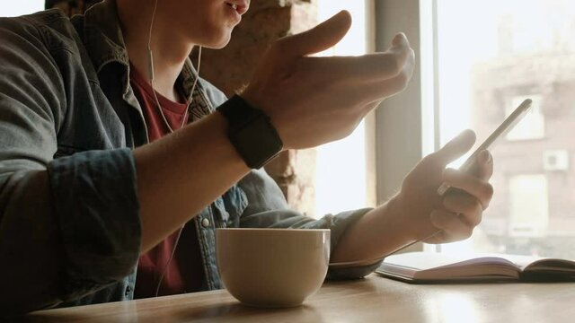 Using smart phone for inline meeting