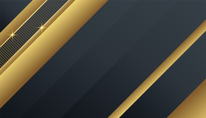 Modern luxury black and gold background