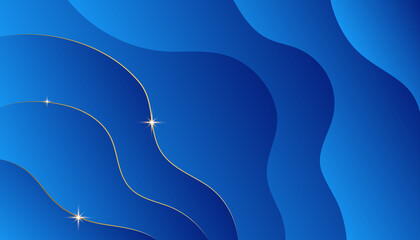 Dark blue and gold background