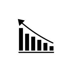 economic icons. Flat design style