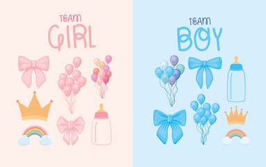 gender reveal cards