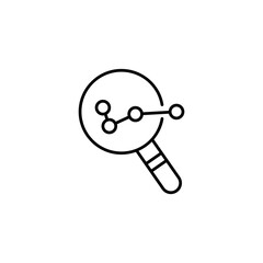 Analysis premium line icon. Simple high quality pictogram