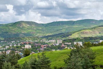 View of Kislovodsk, Russia