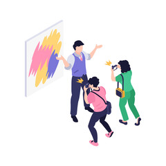 Museum Isometric Icon