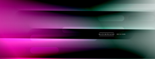 Dynamic lines abstract background. 3D shadow effects and fluid gradients. Modern overlapping forms