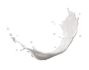 milk splashing - obrazy, fototapety, plakaty