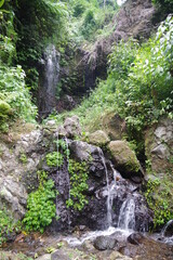 Fototapeta na wymiar インドネシア　バリ島のギギ滝
