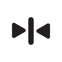 Flip horizontal icon