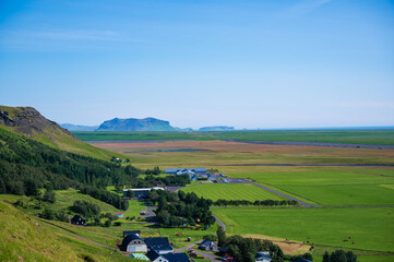 Vista panoramica de Islandia