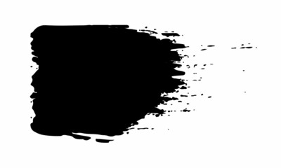 Quote Vector Abstract Grunge Brush Hand Drawn Texture in Black Color Sketch Simple Pattern isolated on White Background Grange Doodle Shape