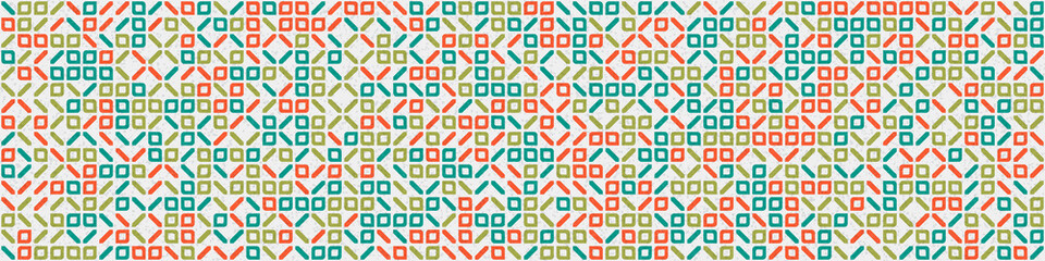 Abstract Geometric Pattern generative computational art illustration