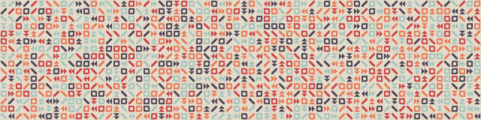 Abstract Geometric Pattern generative computational art illustration