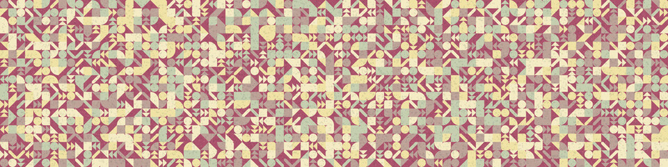Abstract Geometric Pattern generative computational art illustration