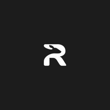 letter R kangaroo logo